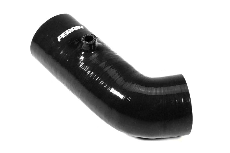 PERRIN 22-23 Subaru BRZ/Toyota GR86 Silicone Inlet Hose (3in. ID / SS Wire) - Black