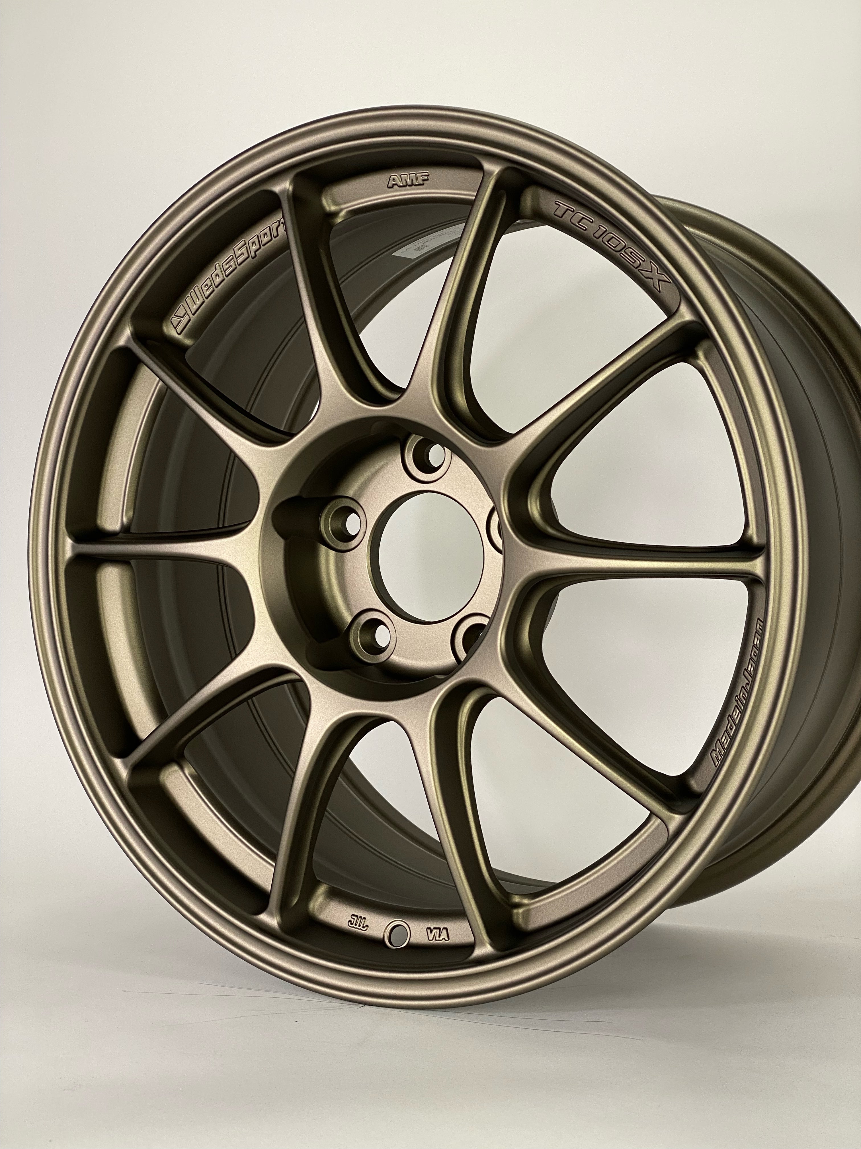 WedsSport TC105X TS-Bronze 17x9" +49 5x114.3 Wheel