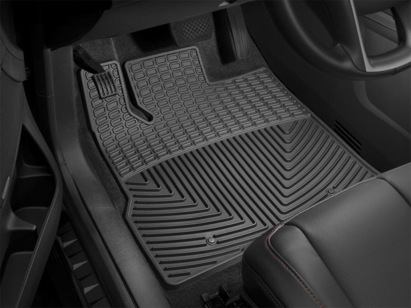 WeatherTech 11-13 Infiniti QX / 14-18 QX80 / 17-18 Nissan Armada Front Rubber Mats - Black (W445)