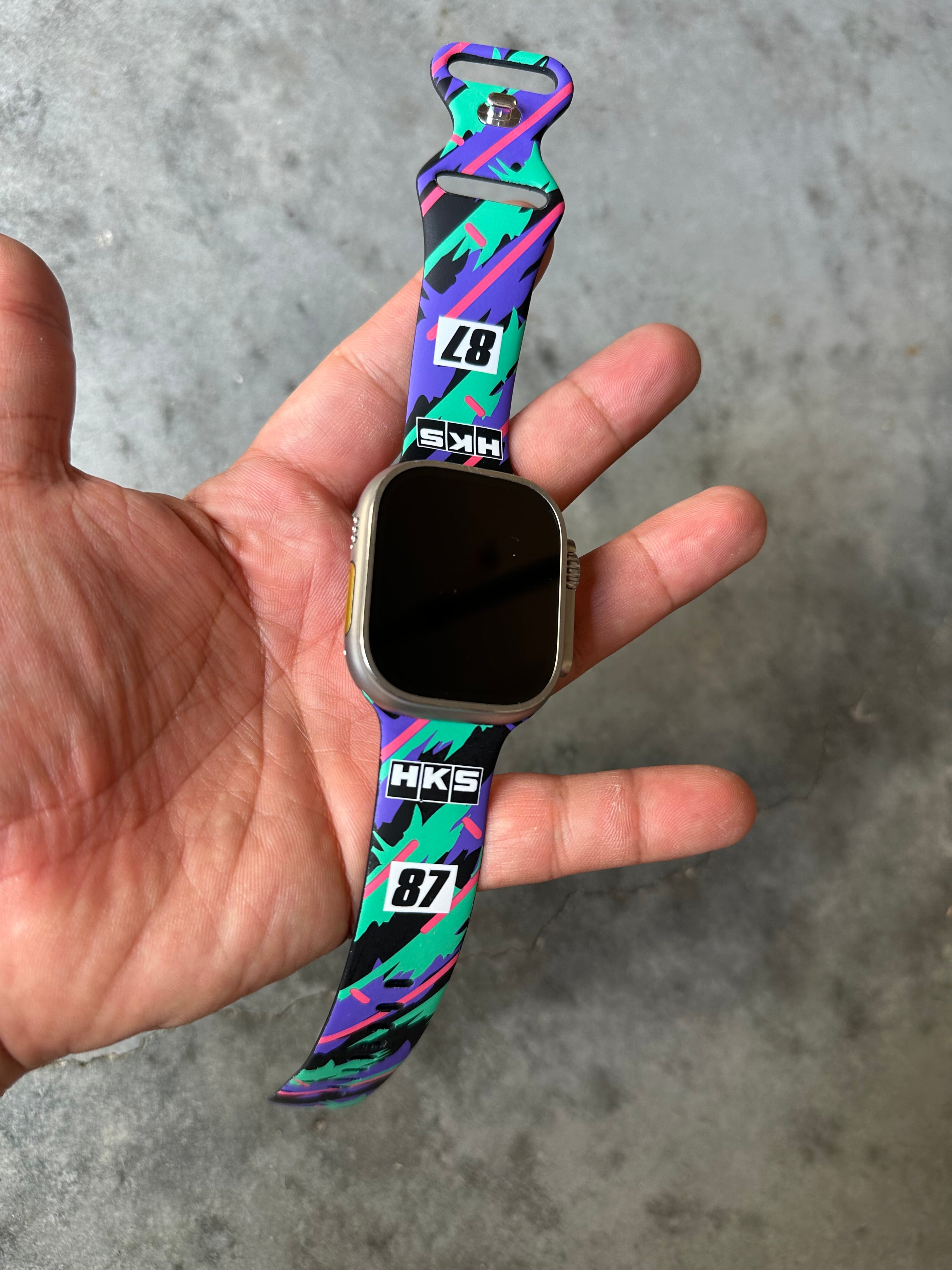 HKS Oil Color Apple Watch Band L Size