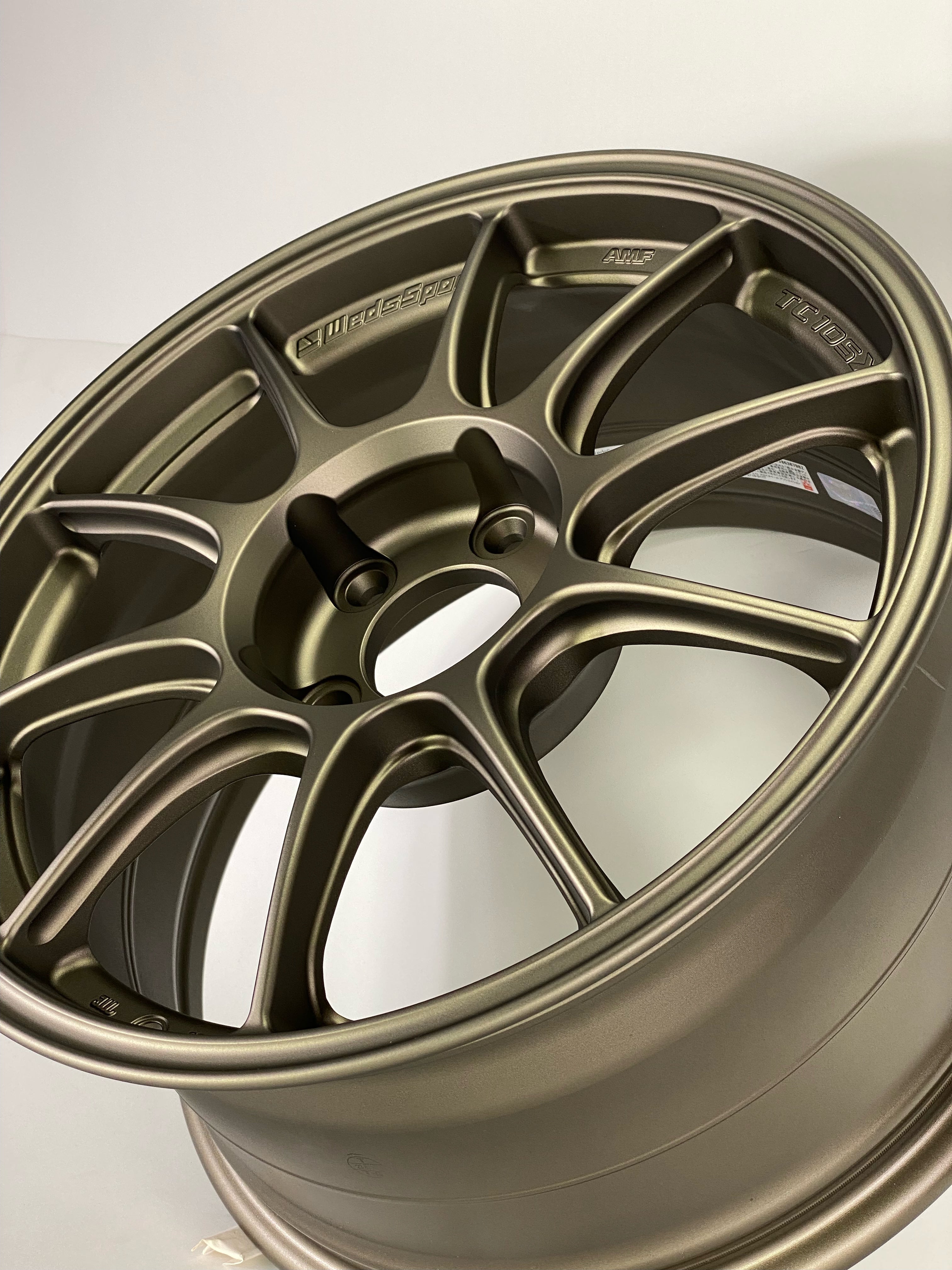 WedsSport TC105X TS-Bronze 17x9" +49 5x114.3 Wheel
