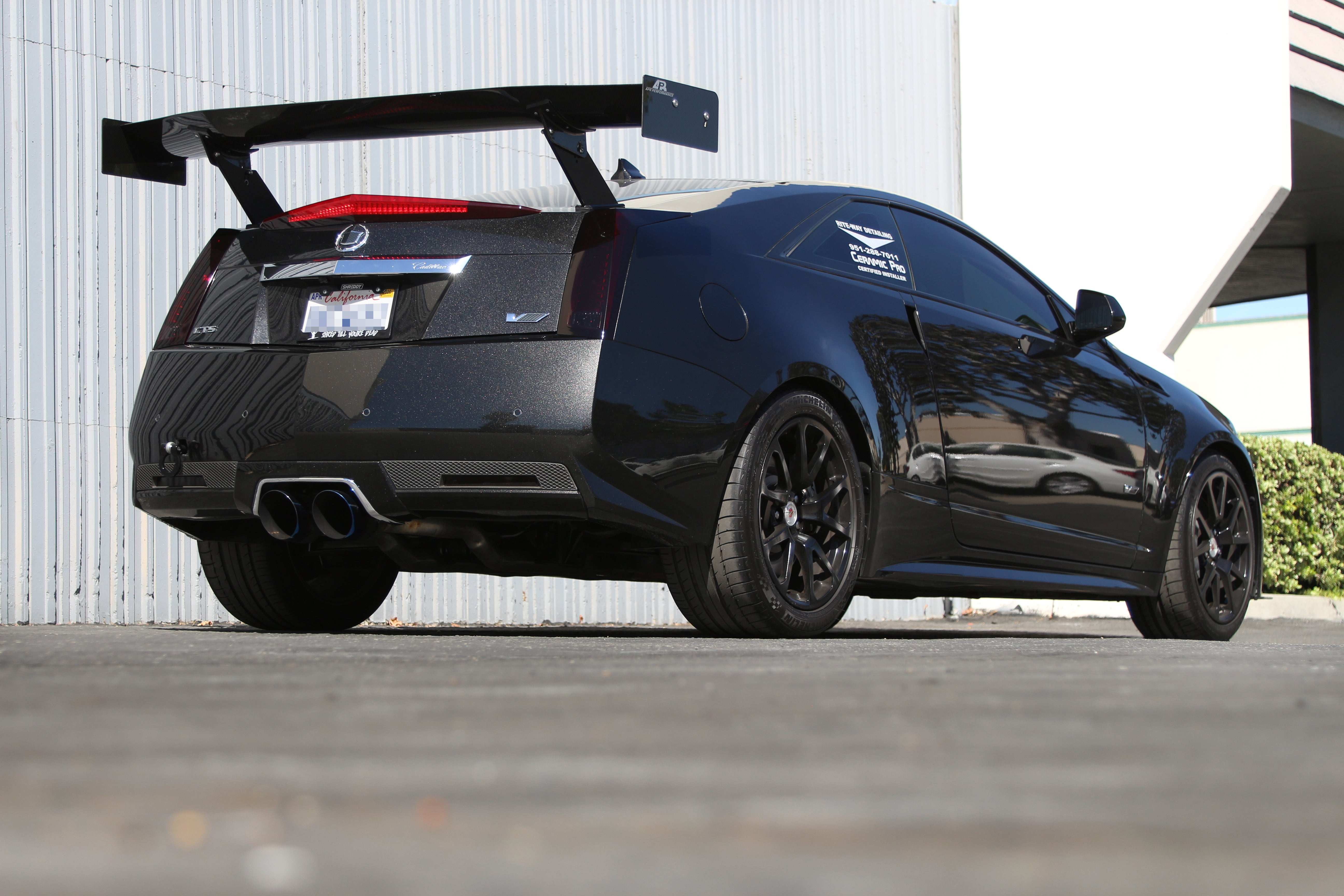 APR Peformance 2011-2015 Cadillac CTS-V Coupe GTC-500 Adjustable Wing
