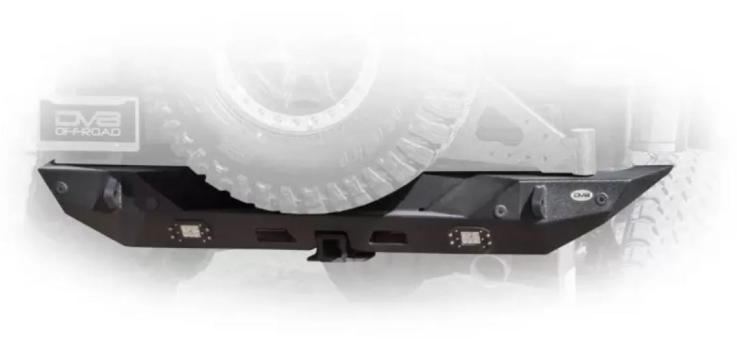 DV8 Offroad 2018+ Jeep Wrangler JL Rear Bumper w/ LED Lights | RBJL-01 Scratch & Dent