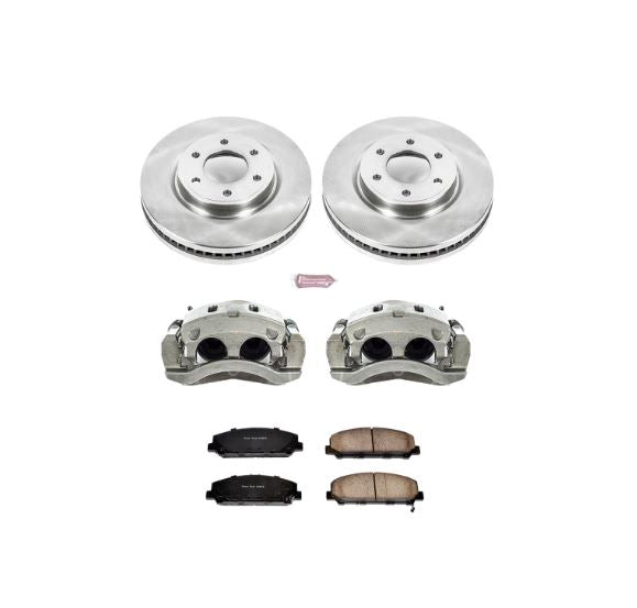 Power Stop 17-22 Nissan Armada Front Autospecialty Kit w/Cals (KCOE6321)