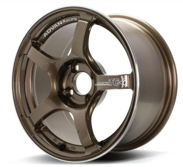 Advan TC4 18x8 +45 5-114.3 Racing Umber Bronze Wheel (YAD8G45EUAR)
