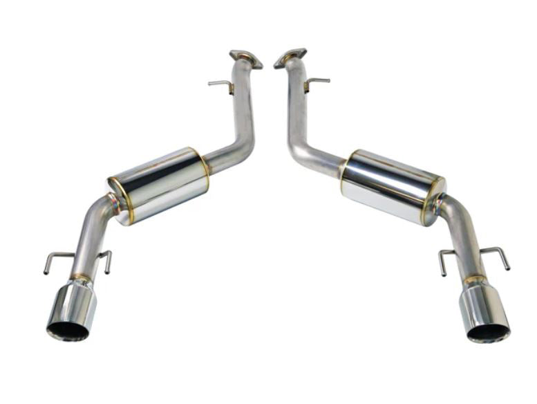 REMARK 2021+ Lexus IS300/ IS350 Axleback Exhaust - Stainless Double Wall Tip (Muffler Version) (RO-TSE4-DM)