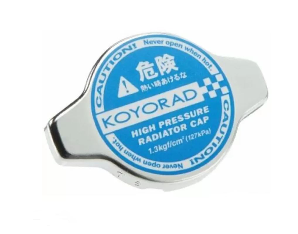 Koyo Hyper Radiator Cap - Shallow Plunger Style - Blue Label (SK-D13)