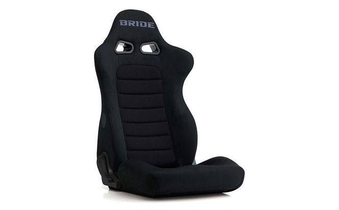 BRIDE EUROSTERⅡ CRUZ セミバケ Bride Euroster II Cruz Seat In Black (armrest not included