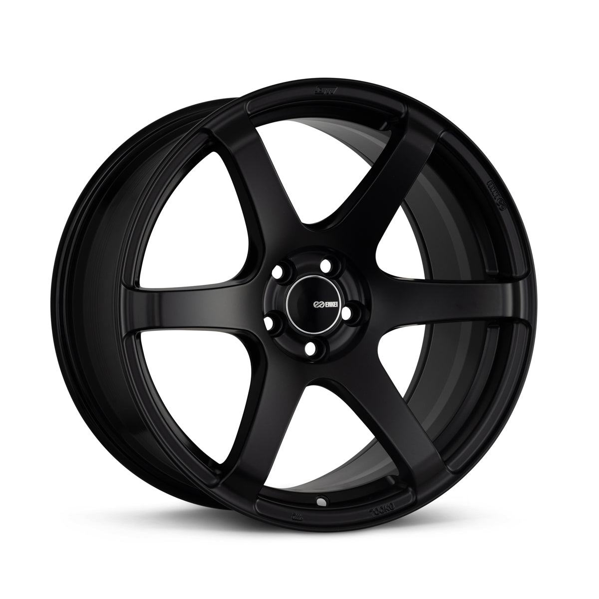 Enkei T6S 18x8.5 35mm Offset 5x114.3 Bolt Pattern 72.6 Bore Matte Silver Wheel main image 1