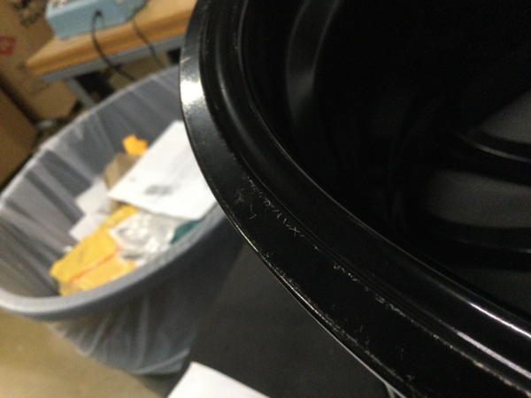 Enkei PF01 17x9 5x114.3 48mm Offset 75mm Bore Diameter Matte Black Wheel | 460-790-6548BK Scratch & Dent