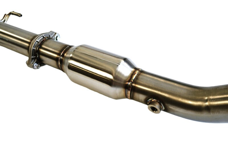 Invidia 2022+ Toyota GR Corolla Front Pipe w/ High Flow Cat (HS22TGCFPCEA3L)