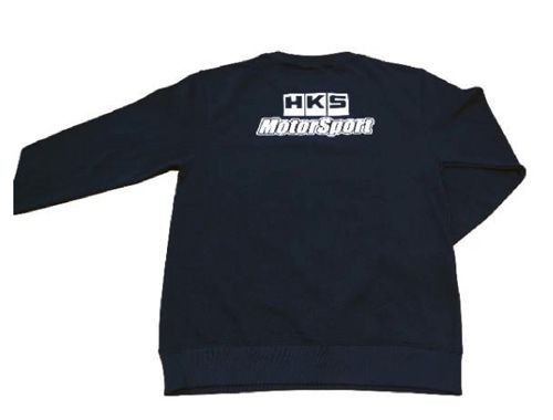 SUDADERA HKS MOTORSPORT NEGRO S
