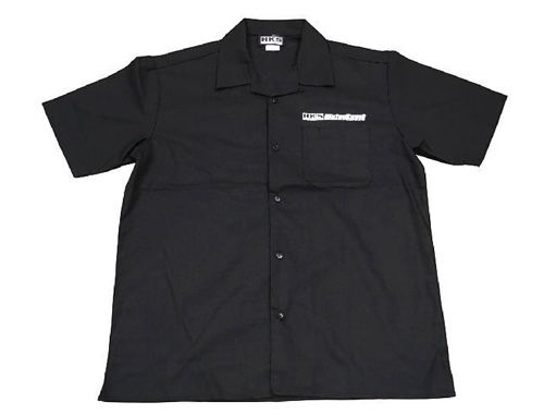 CAMISETA HKS MOTORSPORT BOTONES NEGRO S