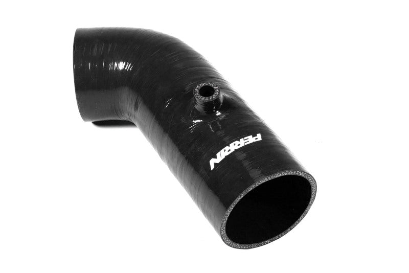 PERRIN 22-23 Subaru BRZ/Toyota GR86 Silicone Inlet Hose (3in. ID / SS Wire) - Black