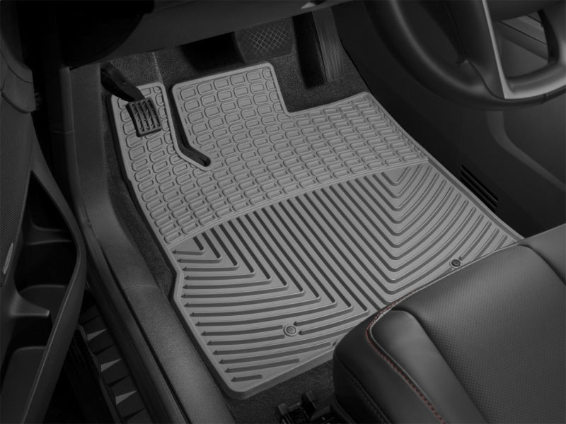 WeatherTech 11-13 Infiniti QX / 14-18 QX80 / 17-18 Nissan Armada Front Rubber Mats - Grey (W445GR)