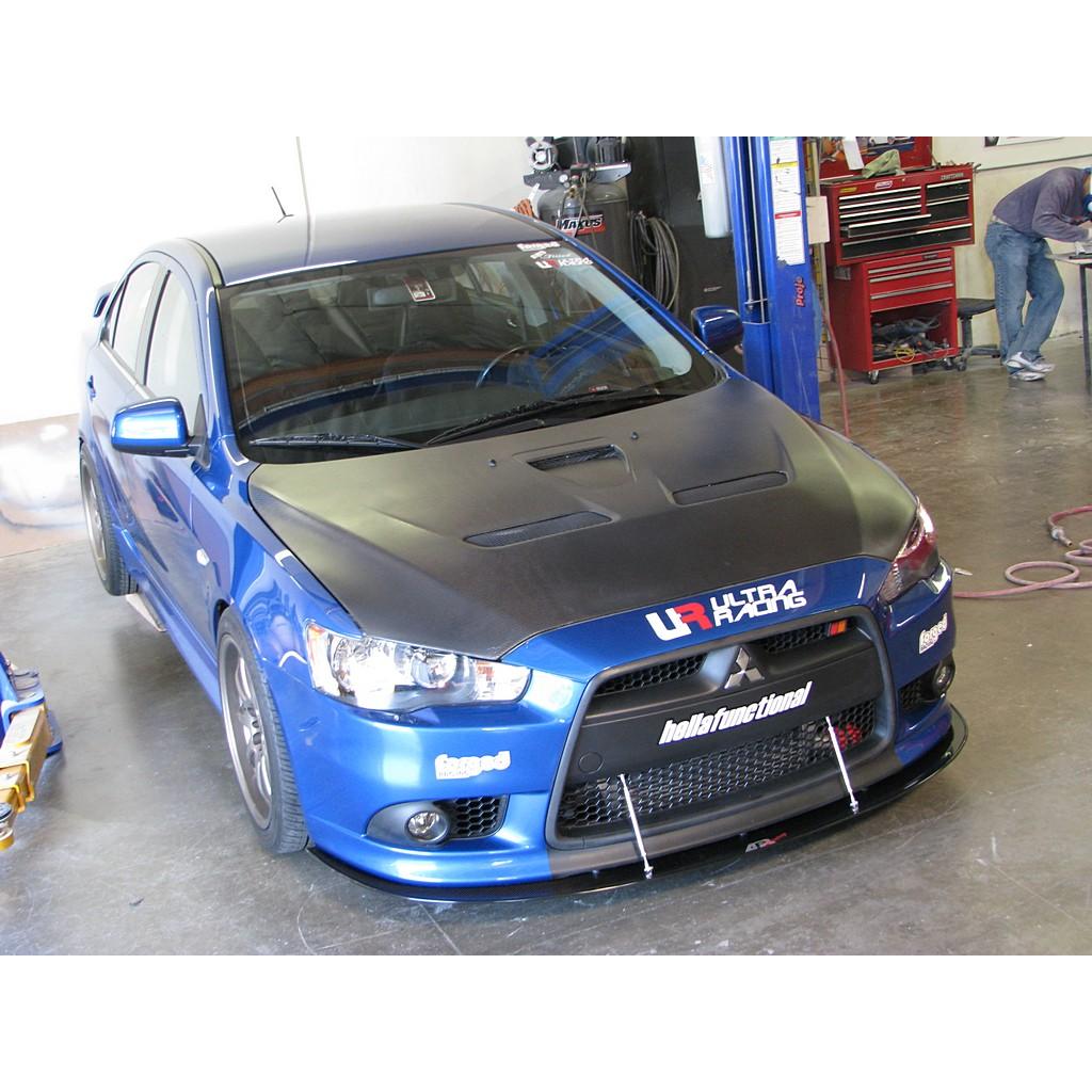 APR Peformance  Mitsubishi Lancer Ralliart Front Wind Splitter 2009-Up