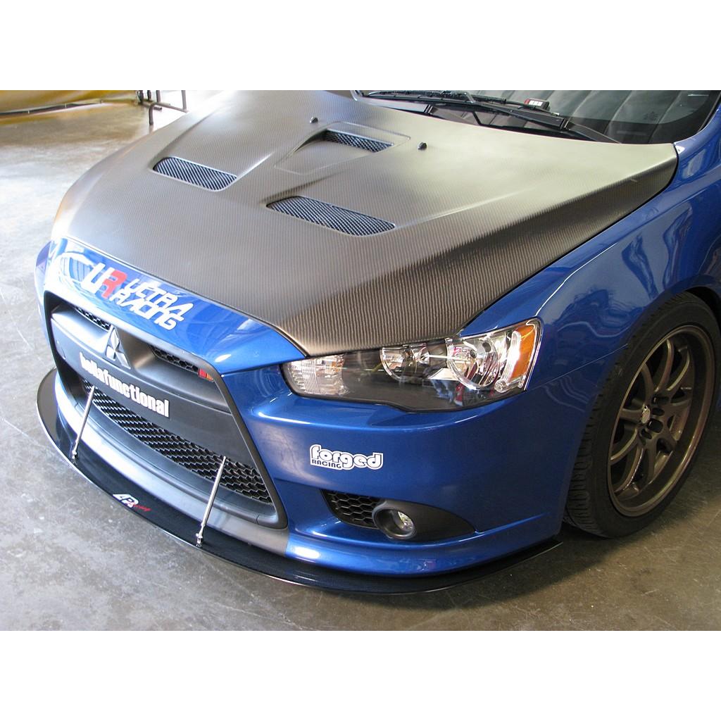 APR Peformance  Mitsubishi Lancer Ralliart Front Wind Splitter 2009-Up