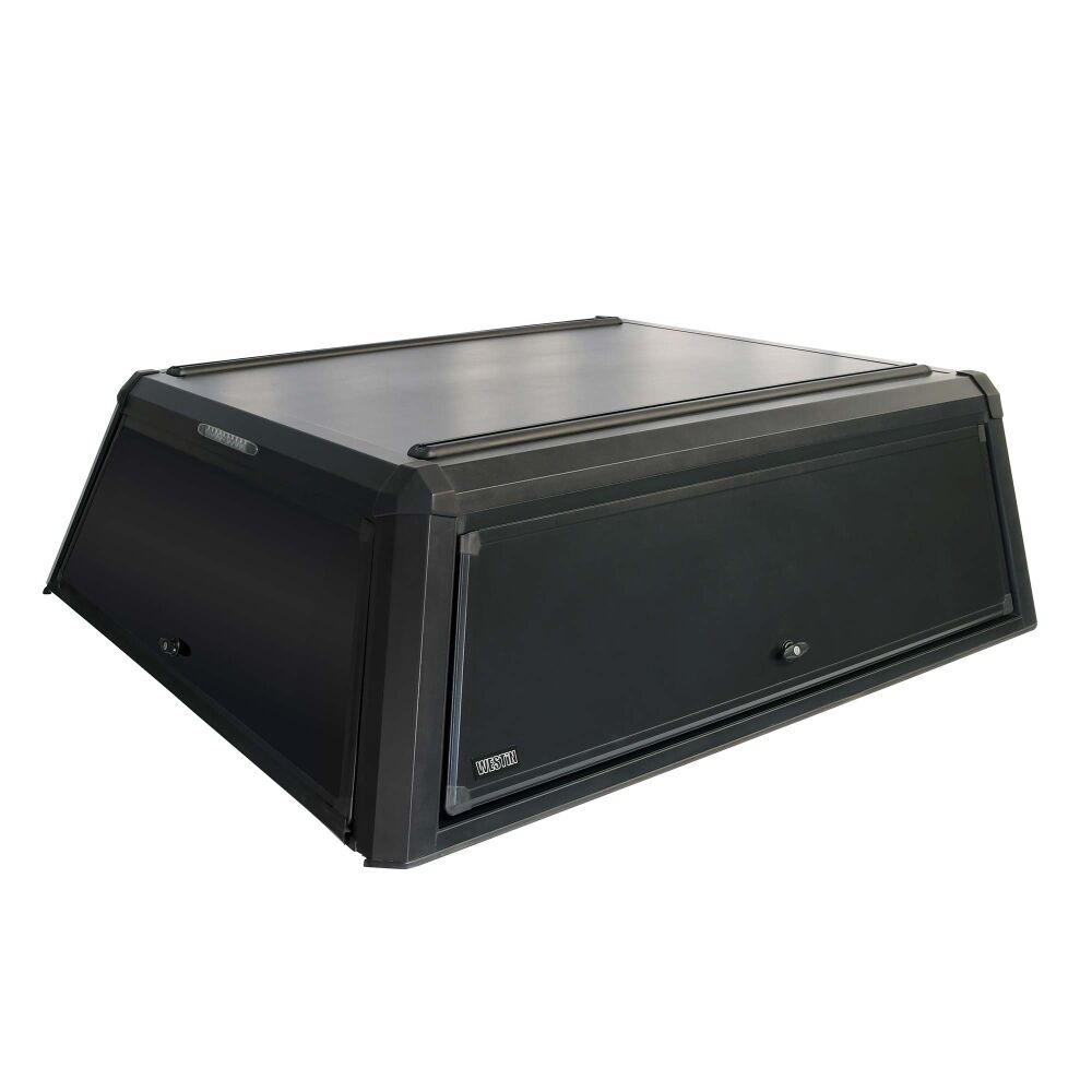 Westin 22-24 Toyota Tundra CC 5.5ft. Bed EXP Truck Cap Black - BOX 1 & BOX 2 (COMPLETE KIT) (16-14155)