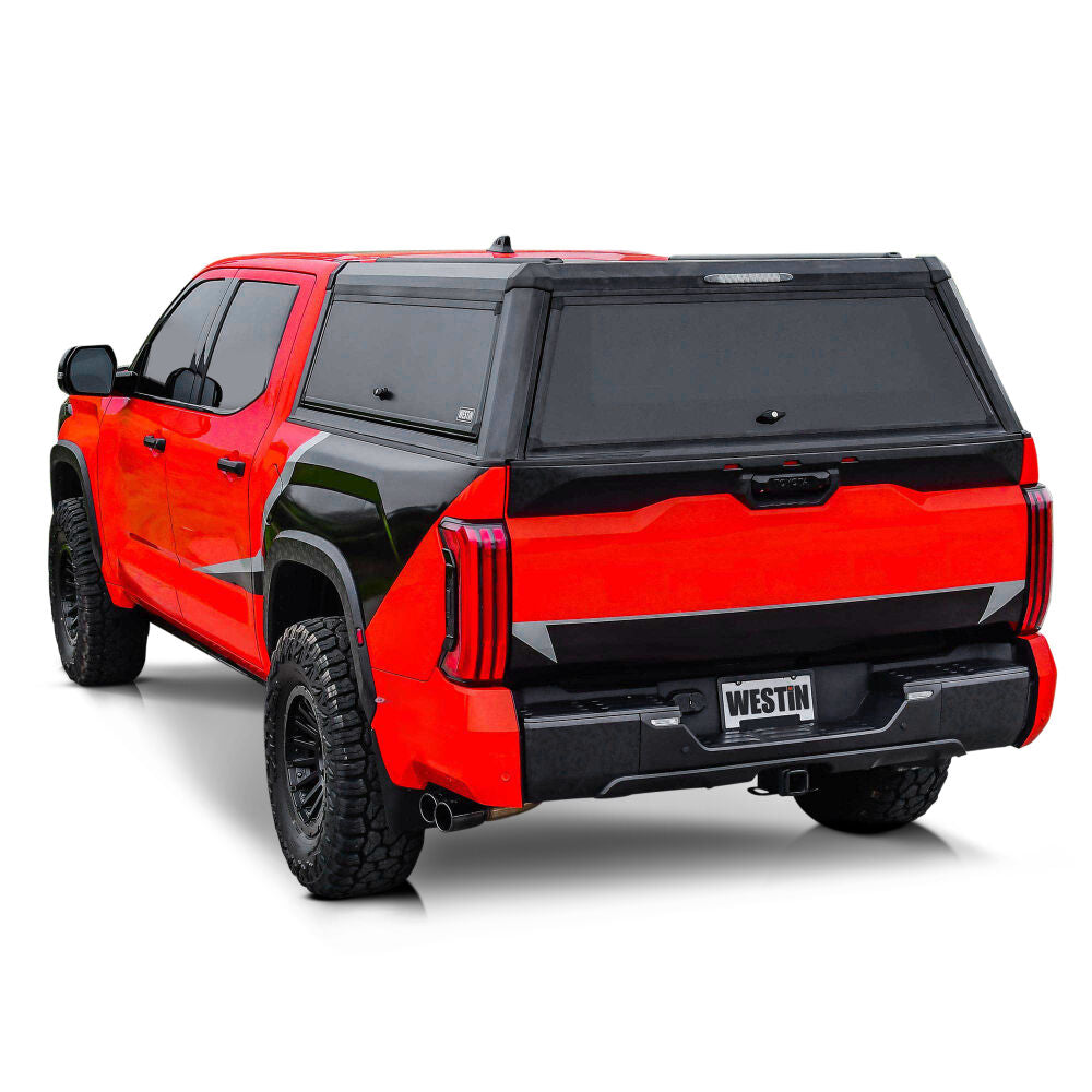 Westin 22-24 Toyota Tundra CC 5.5ft. Bed EXP Truck Cap Black - BOX 1 & BOX 2 (COMPLETE KIT) (16-14155)