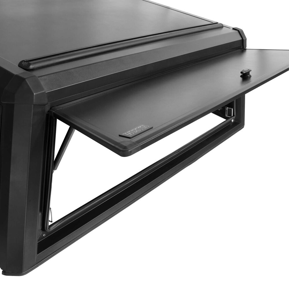 Westin 22-24 Toyota Tundra CC 5.5ft. Bed EXP Truck Cap Black - BOX 1 & BOX 2 (COMPLETE KIT) (16-14155)