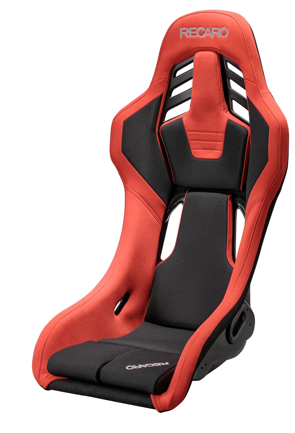 Recaro RSS BK Large FRP Seat in Kamui Red / Brilliant Mesh Black