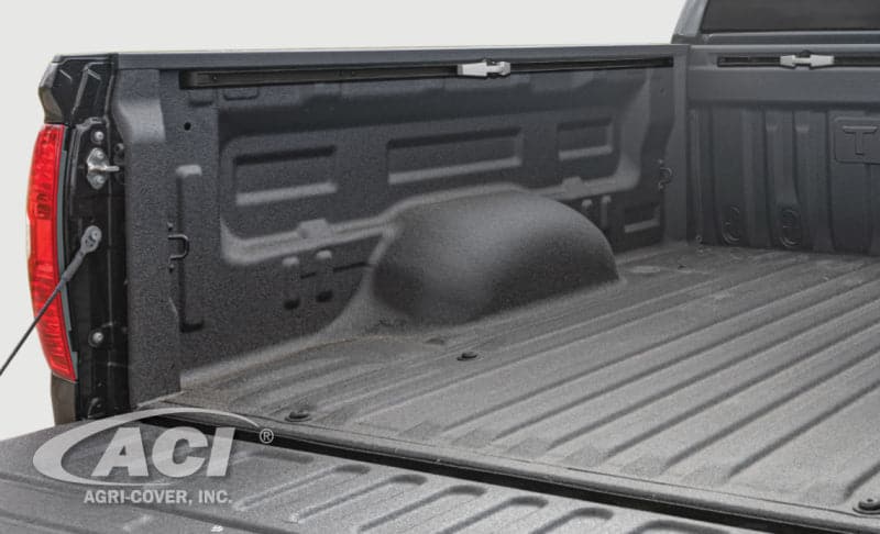 Access LOMAX Tri-Fold Cover 2022 Toyota Tundra 6Ft./6in. Bed w/ deck rail - Matte Black (B1050109)