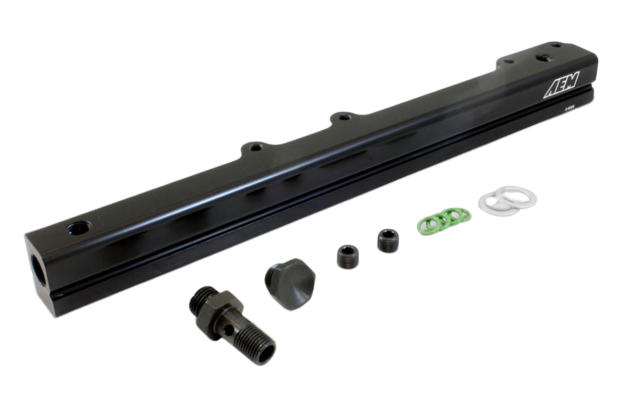 AEM 94-01 Integra Black Fuel Rail
