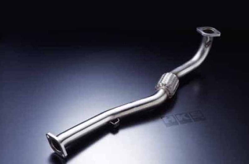 Mitsubishi Evo VIII/IX, 65mm Polished Stainless Steel Downpipe