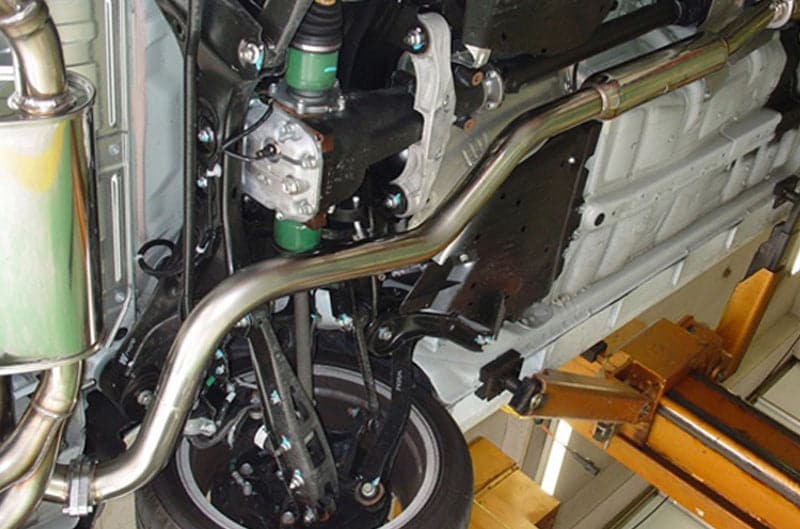 Subaru STi 65mm Stainless Steel Mid-Pipe