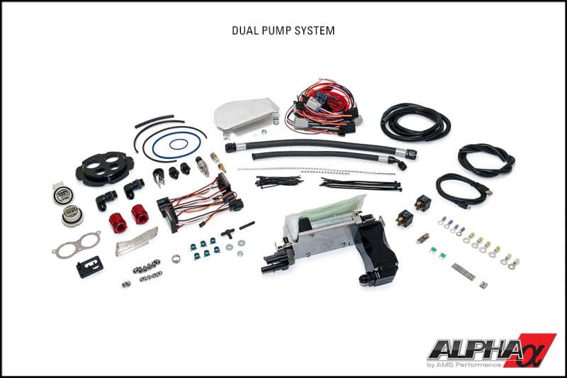 AMS Performance 2009+ Nissan GT-R R35 Omega Fuel System - Dual Pumps (ALP.07.07.0010-2)