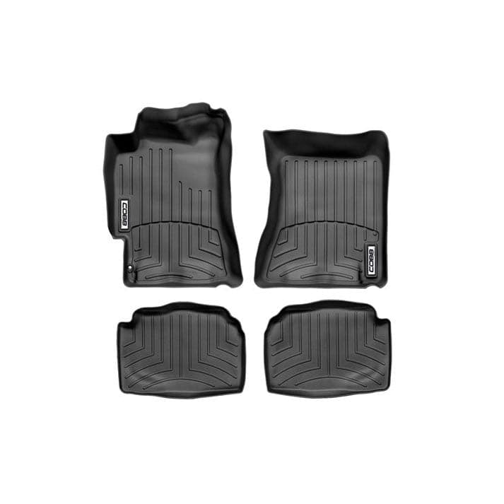 COBB 02-07 Subaru WRX / 04-07 STI Front and Rear FloorLiner by WeatherTech - Black