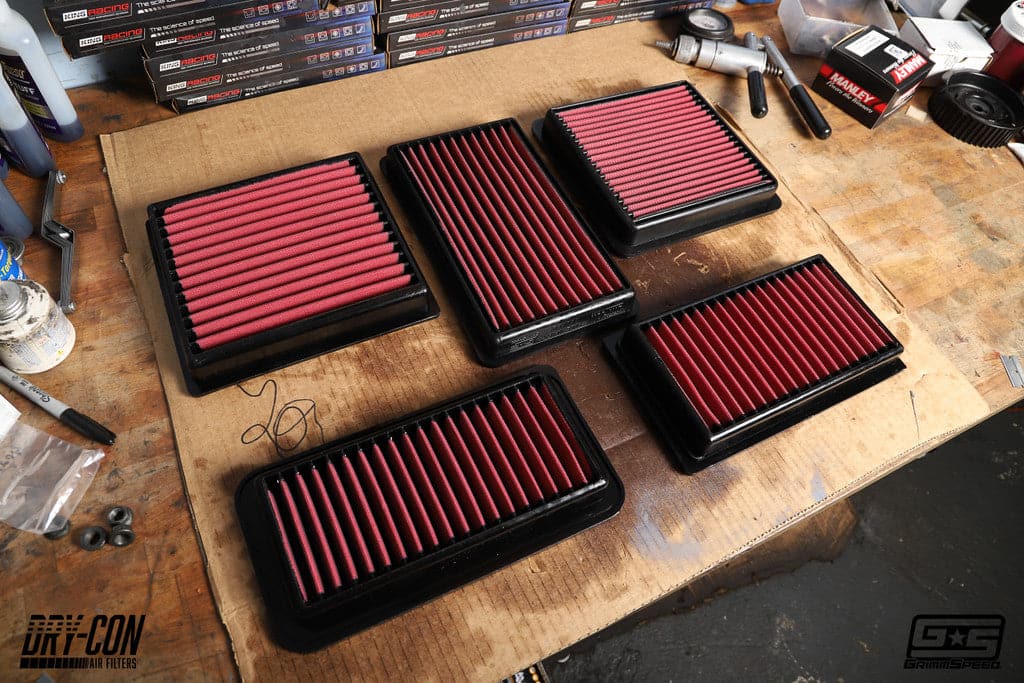 GrimmSpeed 17-20 Subaru BRZ/86 (Manual Trans / Metal IM Only) Dry-Con Performance Panel Air Filter