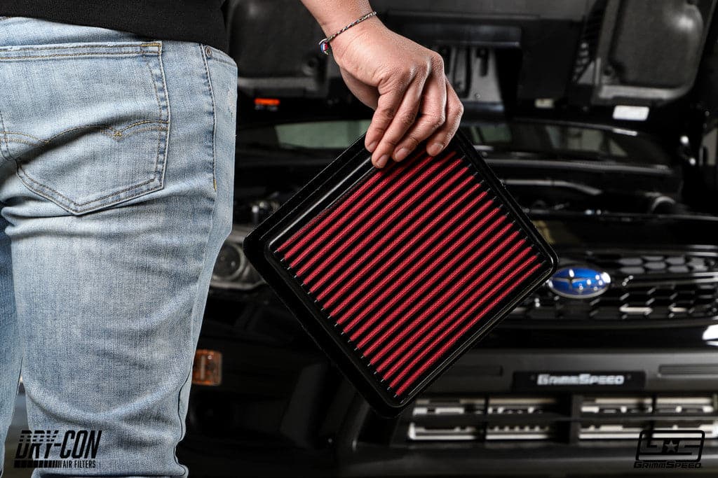 GrimmSpeed 17-20 Subaru BRZ/86 (Manual Trans / Metal IM Only) Dry-Con Performance Panel Air Filter