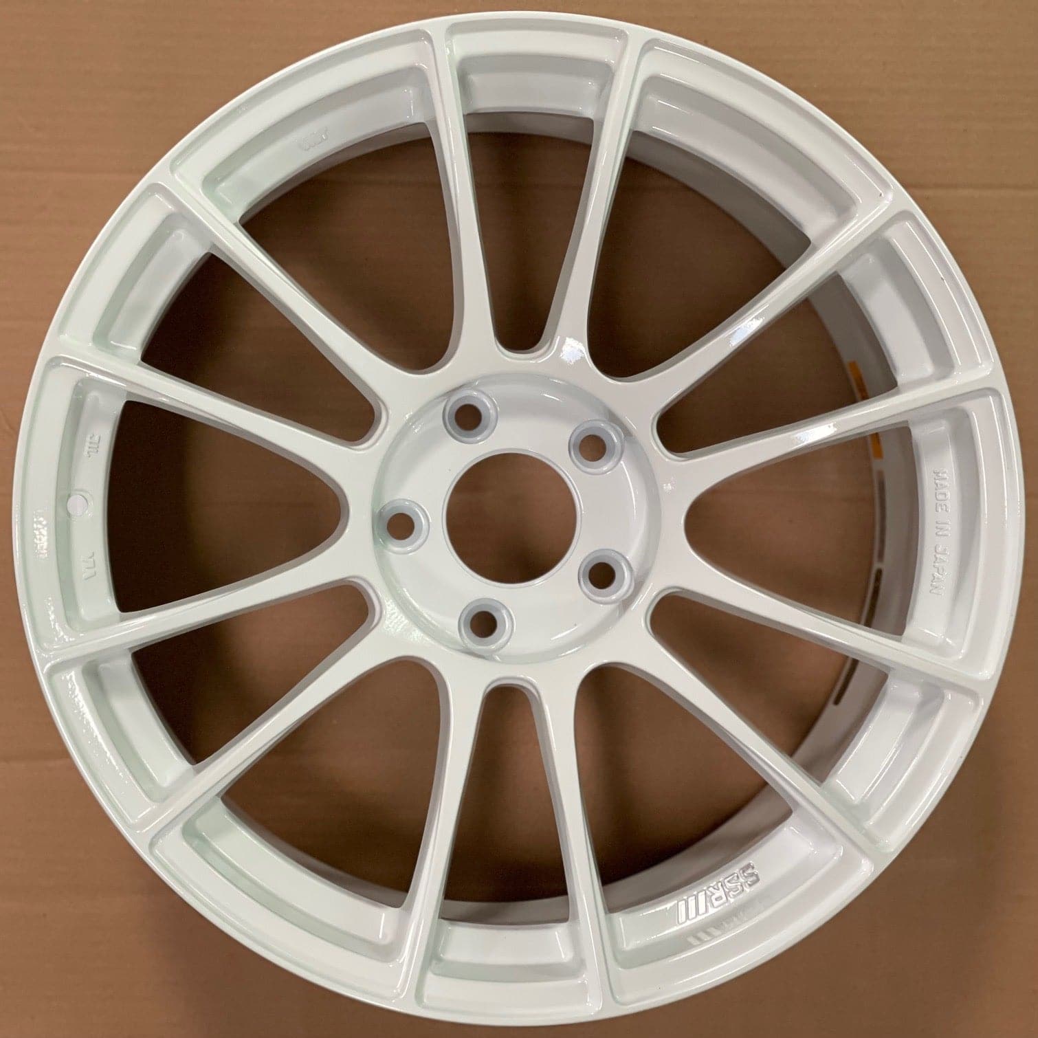 SSR GTX04 18x9.5 5x100 40mm Offset White Wheel – KamiSpeed.com