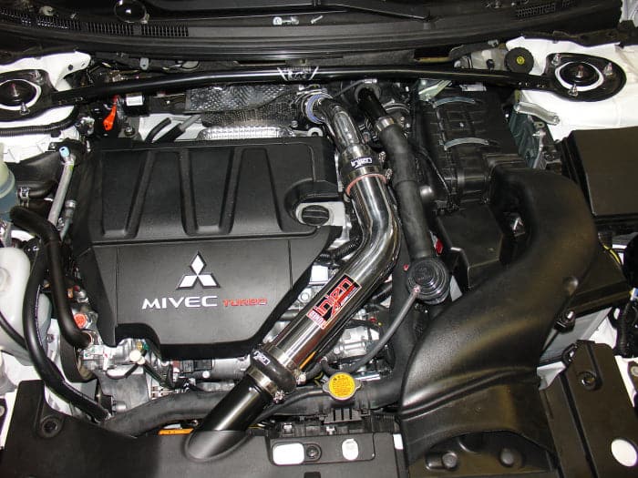 Injen 09-12 Lancer Ralliart 2.0L Turbo Black Upper Intercooler Pipe Kit
