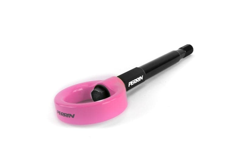 Perrin BRZ/GR86/86/Scion FR-S Tow Hook Kit (Front) - Hyper Pink (PSP-BDY-236HP)