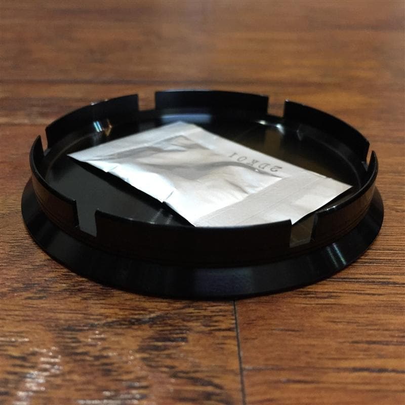 Advan Racing Center Cap - 73 Full Flat Black |