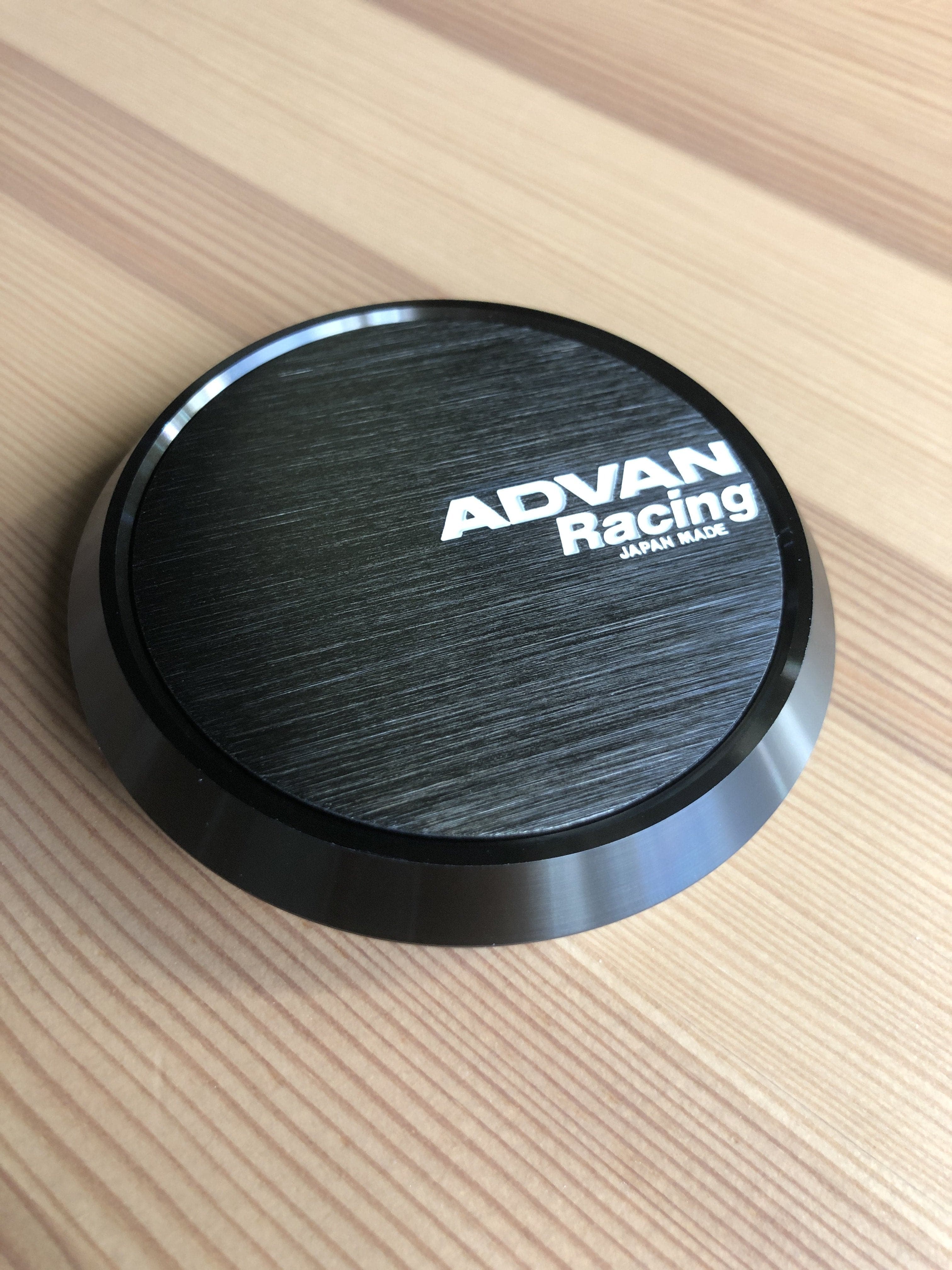 Advan Racing Flat Center Caps Dark Bronze 73mm Bore