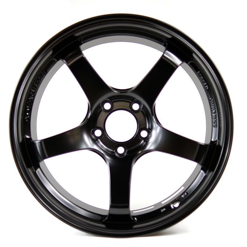 Advan Racing GT 18x10 5x114.3 +35 Semi Gloss Black | 