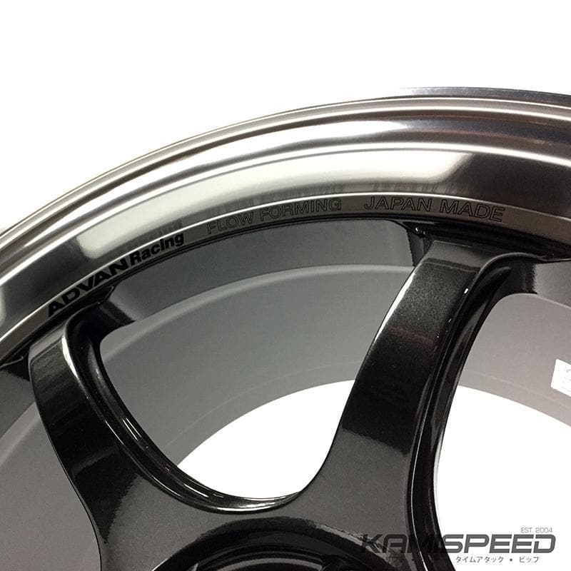 Advan Racing RG-D2 - 18x10 +35 5x114.3 - Machining & Black GunMetallic | 