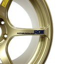 Advan Racing RGIII 18x10.5 +25 5x114.3 Racing Gold Metallic | 