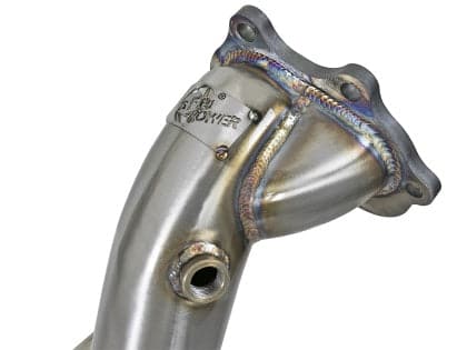 aFe Twisted Steel Down-Pipe (Street) 15+ Subaru WRX STi H4-2.5L (t) (48-36801-HC)