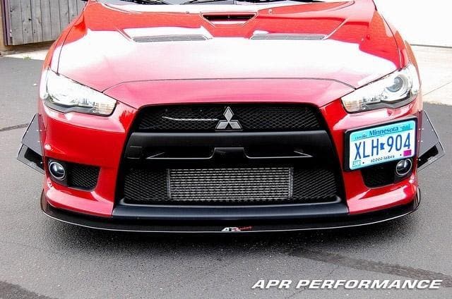 APR Carbon Fiber Wind Splitter With Rods EVO 10 08+ |