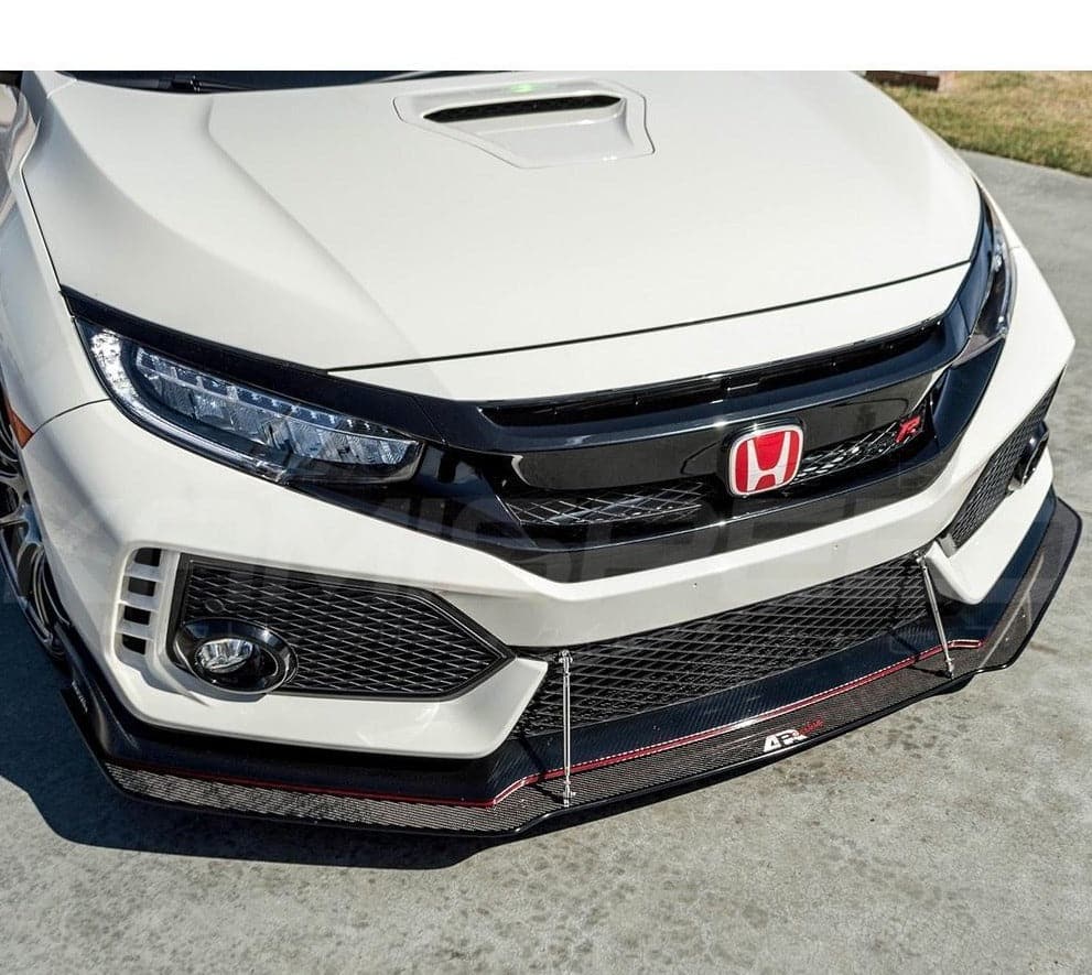 APR Performance Carbon Fiber Front Splitter | 17+ Honda Civic Type R (CW-917022) | 