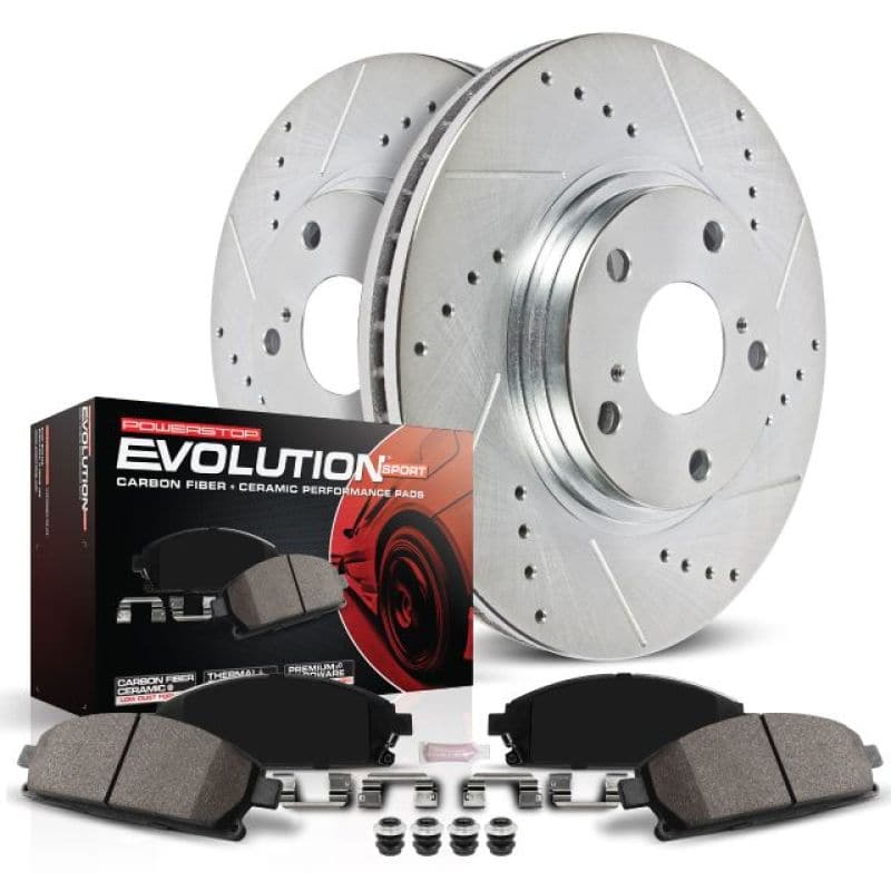 Power Stop 02-06 Acura RSX Front Z23 Evolution Sport Brake Kit