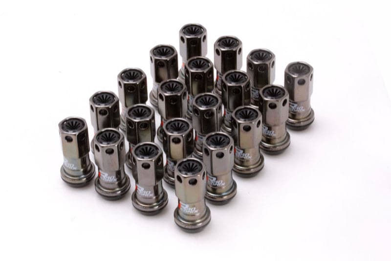 Project Kics 12X1.50 R40 Iconix Classical Lug Nuts w/ Black Plastic Cap - 20 - No Locks (WRIF01CK)