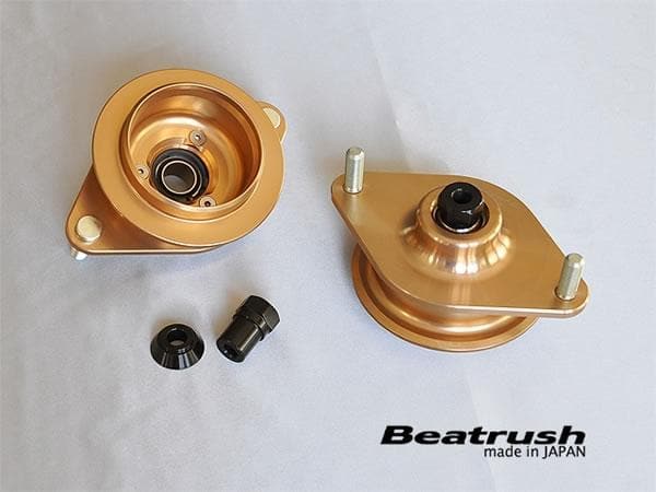 Beatrush Rear Pillowball Mount (Standard Shocks) - Subaru BRZ 2015, 2016, & WRX, STi 2011-2014