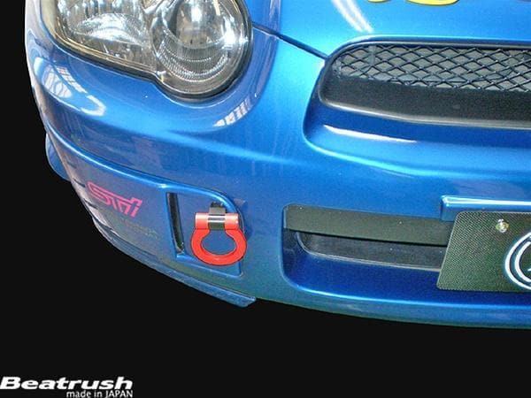 Beatrush Red Front Tow Hook WRX, STI 02-07