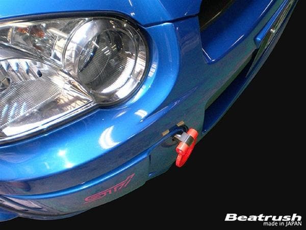 Beatrush Red Front Tow Hook WRX, STI 02-07