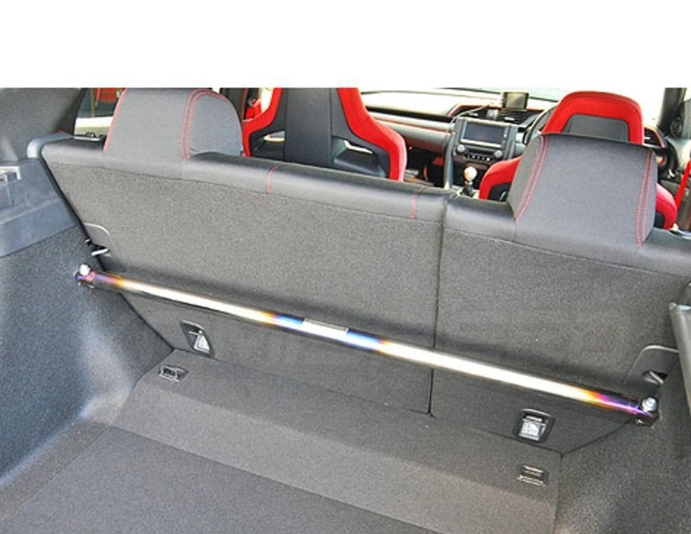 Beatrush Titanium Rear Strut Bar | 2017+ Honda Civic Type R (S84070-RTV)